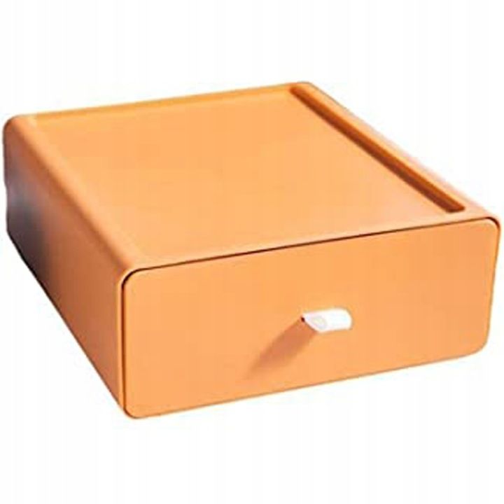Korbi Zásuvka s organizérom na drobné predmety, oranžová